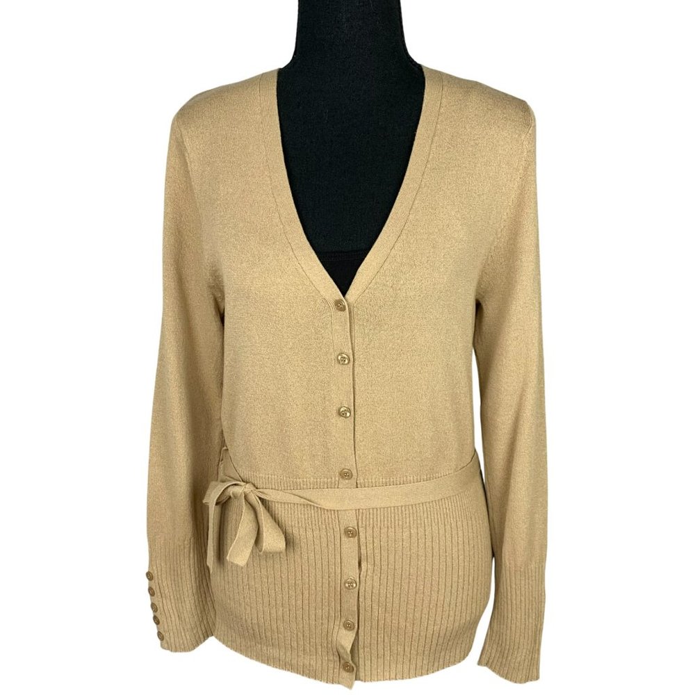 2/$20 - Cardigan With Waist Tie by Cleo